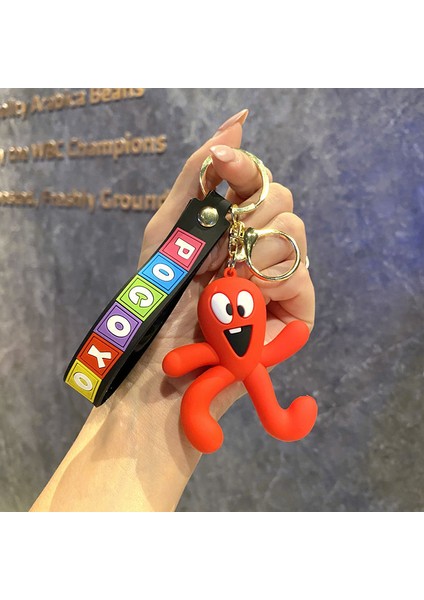 Çizgi Film Animasyon Stitch Serisi Yumuşak Kauçuk Anahtarlık Bebek Çantası Kolye Anahtarlık Küçük Hediye (Yurt Dışından)