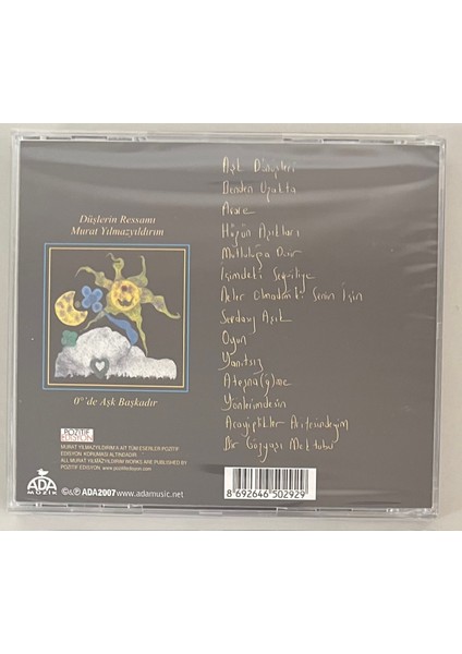 Murat Yılmazyıldırım 0 Derecede Aşk Başkadır CD (Jelatininde Sıfır Dönem Baskı Cd) fiyatları