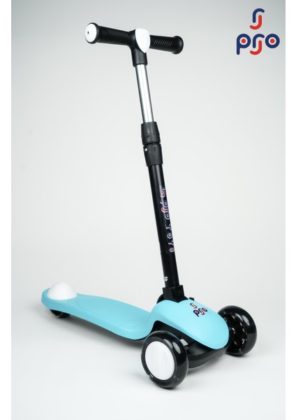 Işıklı/ledli Üç Teker Yükseklik Ayarlanabilir ve Katlanabilir Fren Sistemli Çocuk Scooter fırsatları