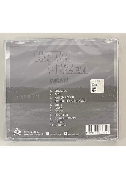 Kara Düzen Insan CD (Jelatininde Sıfır Dönem Baskı Cd) fiyatları