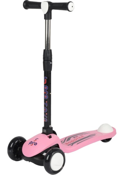 Işıklı/ledli Üç Teker Yükseklik Ayarlanabilir ve Katlanabilir Fren Sistemli Çocuk Scooter modelleri