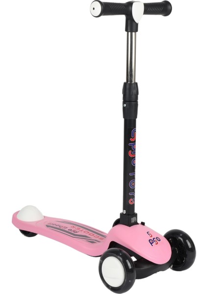 Işıklı/ledli Üç Teker Yükseklik Ayarlanabilir ve Katlanabilir Fren Sistemli Çocuk Scooter fırsatları