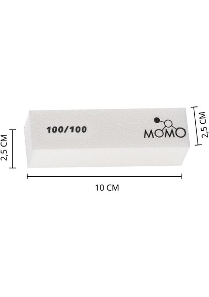 Tırnak Üstü Törpü Buffer 100/100 Beyaz 10 cm fırsatları