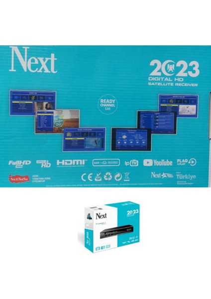 Next 2023 Kasalı Scart Kablolu Wifi'li Tüplü Tv Uyumlu Full Hd Uydu Alıcı fiyatları