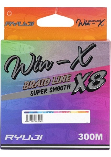 Win-X 8b Multicolor 300M Ip Misina Kalınlık (Mm) : 0,18MM