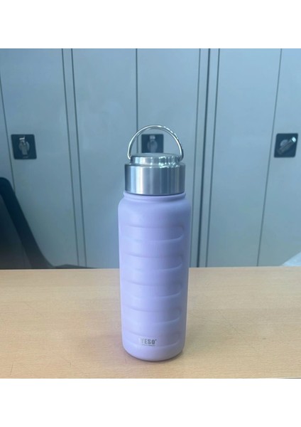 Paslanmaz Çelik Termos Su Şişesi 360ML Vakumlu Kapak Lila Ithal Ürün modelleri
