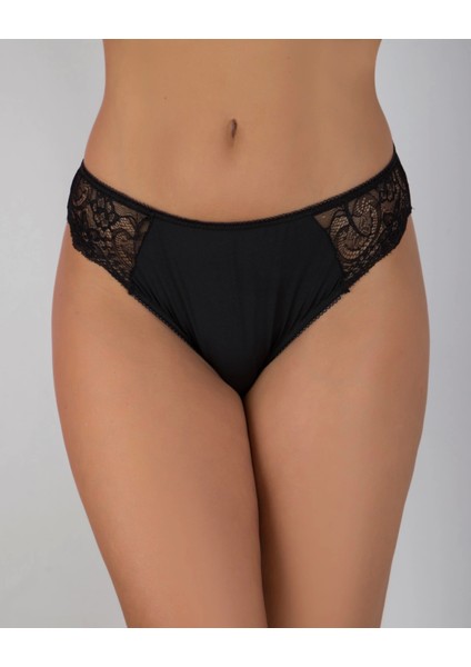 919 Kadın Dantel Detaylı Bikini Külot