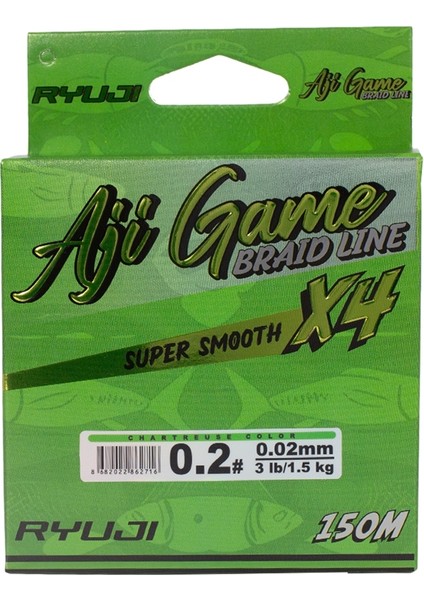 Aji Game 4b Chartreuse 150M Ip Misina Kalınlık (Mm) : 0,03MM modelleri