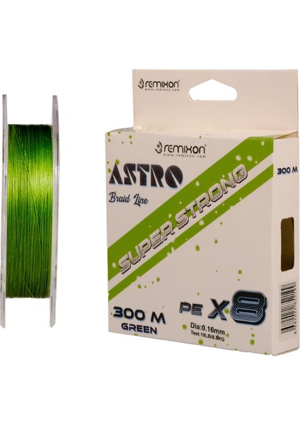Astro 8b Green 300M Ip Misina Kalınlık (Mm) : 0,16MM