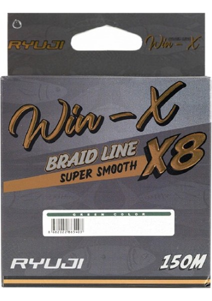Win-X 8b Green 150M Ip Misina Kalınlık (Mm) : 0,20MM