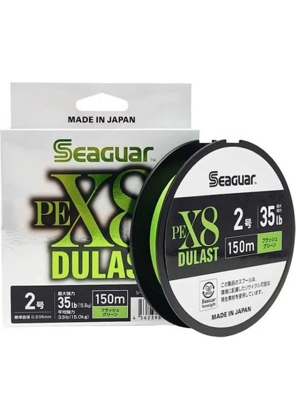 Dulast 8b Flash Green 150M Ip Misina Kalınlık (Mm) : 0,16MM