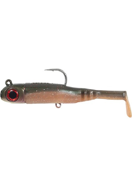 Lily Shad 2+1 12CM 100GR Silikon Yem Renk : Straw Uv