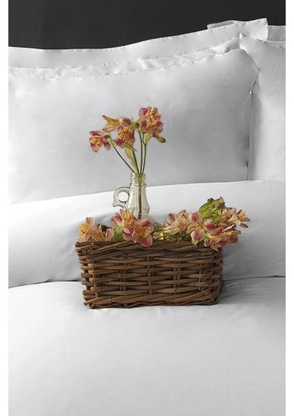 Pure White 300TC Saten Çift Kişilik Nevresim Takımı fiyatları