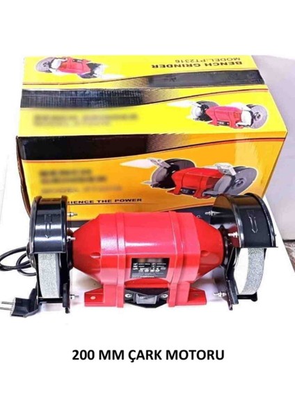 İyisi Yok Bakır Sargı Çark Motoru Balta Bıçak Bileme Taşlama Makinesi 200 mm 2000 Watt fiyatları