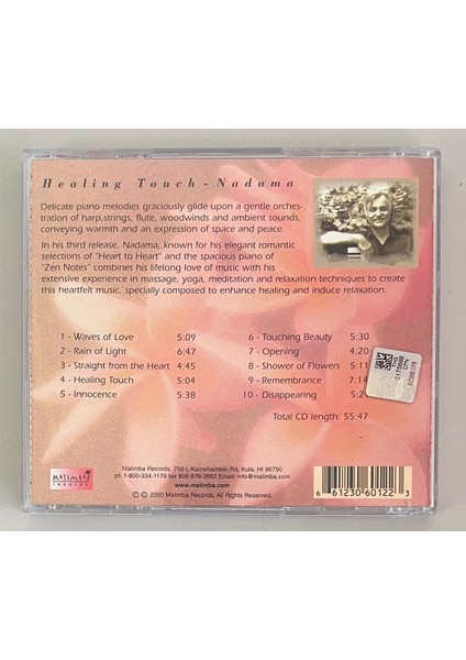 Nadama Healing Touch CD (Orijinal Dönem Baskı Cd) fiyatları