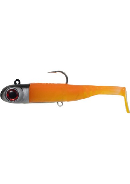 Lily Shad 2+1 13,5cm 125GR Silikon Yem Renk : Orange Uv
