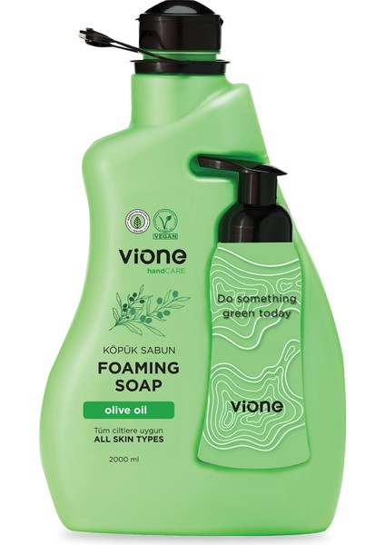 5'li Set Köpük Sabun El ve Yüz Için 2 Lt (Köpük Yapıcı Sabunluk Hediyeli) indirimleri