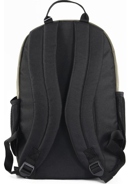 Haki Siyah Unisex Okul Çantası 04292 fırsatları