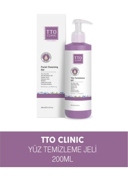 Tto Clinic Yüz Temizleme Jeli 200ML