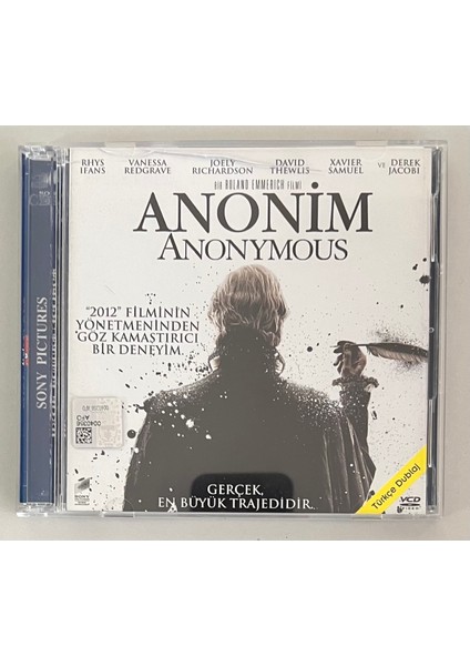 Anonim VCD (Orjnal Dönem Baskı Vcd)