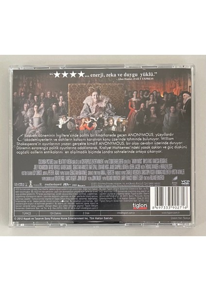 Anonim VCD (Orjnal Dönem Baskı Vcd) fiyatları
