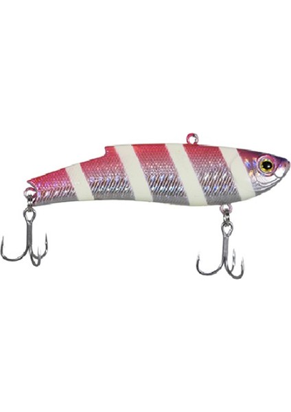 Luffer 9cm 32GR Vibrasyon Yem Renk : Pink Zebra Glow