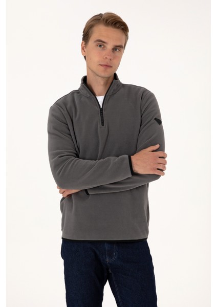 Erkek Gri Sweatshirt 50313777-VR024 modelleri