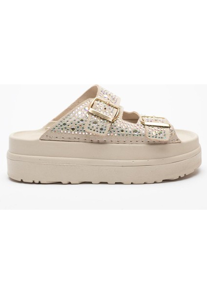 Elena Taşlı Kalın Taban Kadın Terlik fırsatları