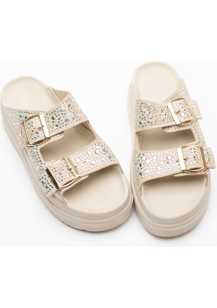 Elena Taşlı Kalın Taban Kadın Terlik indirimleri