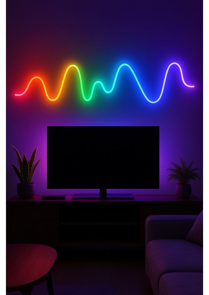 Kumandalı Bluetoothlu 5 Metre USB Ile Çalışan Pixel Neon LED 6X12 mm Neon Piksel LED fiyatları