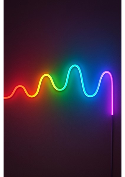Kumandalı Bluetoothlu 5 Metre USB Ile Çalışan Pixel Neon LED 6X12 mm Neon Piksel LED fırsatları