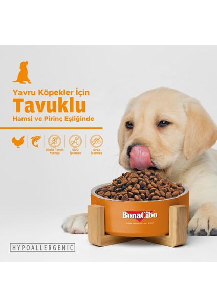 Puppy Dog Tavuklu Yavru Köpek Maması, 3 Kg, Tüm Irklar Için, Doğal, Şeker Içermez modelleri