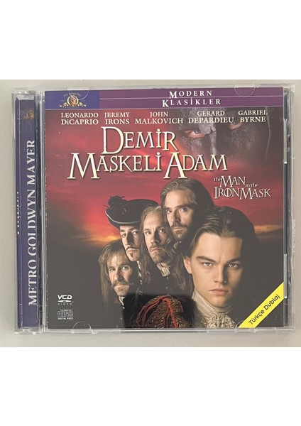 Demir Maskeli Adam VCD (Orjnal Dönem Baskı Vcd)