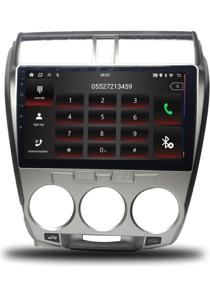 Honda City 2009-2012 Arası Manuel Klima 4-64 GB Multimedya Navigasyon modelleri