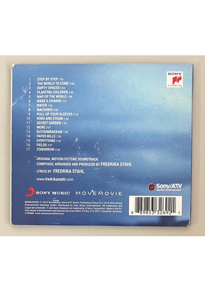 Fredrika Stahl Tomorrow Soundtrack CD (Jelatininde Sıfır Dönem Baskı Cd) fiyatları