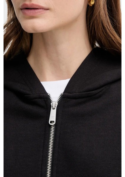 Pamuklu Oversize Fit Kapüşonlu Crop Sweat LV047C216GUB1 Bayan Sweat LV047C216G Ub1 fırsatları