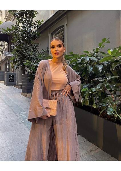 Uzun Kimono Pantolon Takım fiyatları