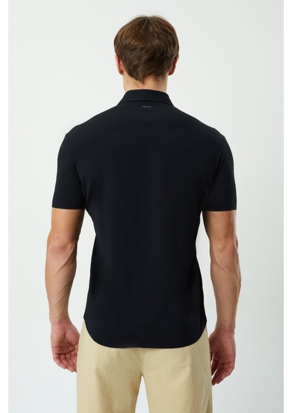 Erkek Siyah Pike Gömlek indirimleri