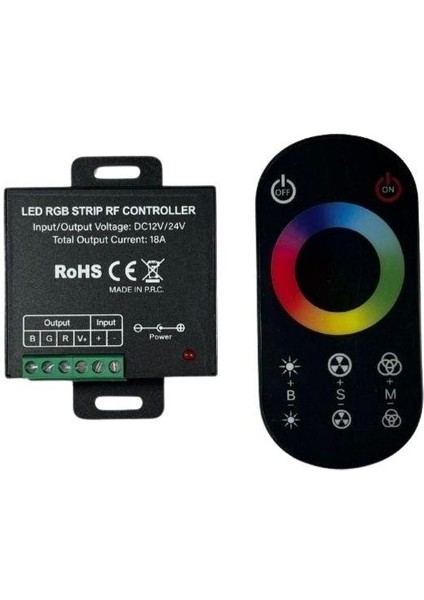 Dokunmatik Kontrollü Cob Rgb Şerit LED Set 768/1M Ledli 5metre modelleri