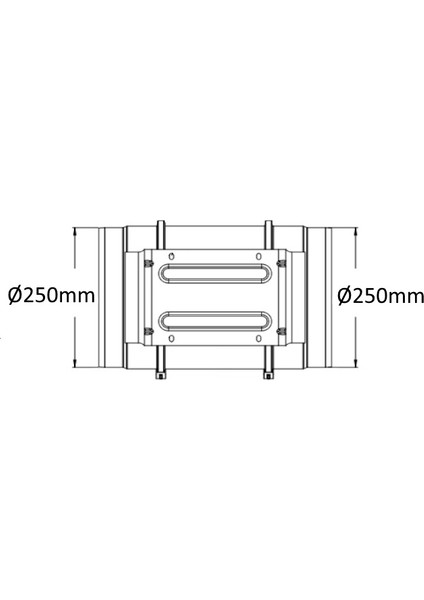 Bvn Bahçıvan Apkf 250 P Sessiz Plastik Yuvarlak 25 cm 1560 M³/h Kanal Fanı fiyatları