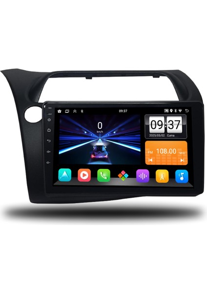 honda Civic Hb Euro 2007-2012 Arası 6-64 GB Multimedya Navigasyon