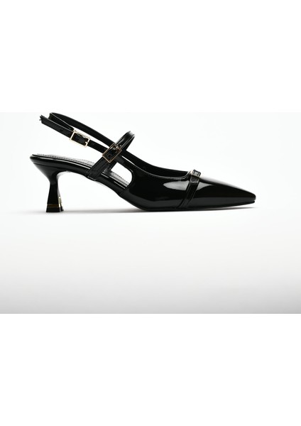 Asta Kısa Topuklu Tokalı Rugan Stiletto fırsatları