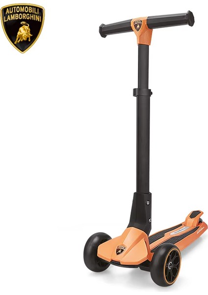 Lisanslı L1 Luxury Katlanabilir 3 Tekerlekli Işıklı Çocuk Scooter