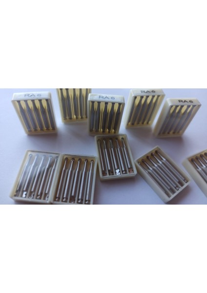 Ra-6 Os Yuvarlak Karbür Frezeler 5 Adet Yuvarlak Ra Tungsten Karbür Burs Düşük Hız fiyatları