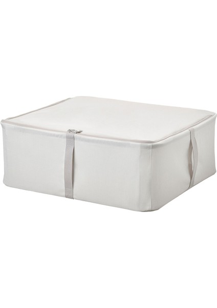 Hemmafıxare Hurç 44 x 51 x 19 cm Beyaz Gri Polyester Pax Uyumlu Fermuarlı