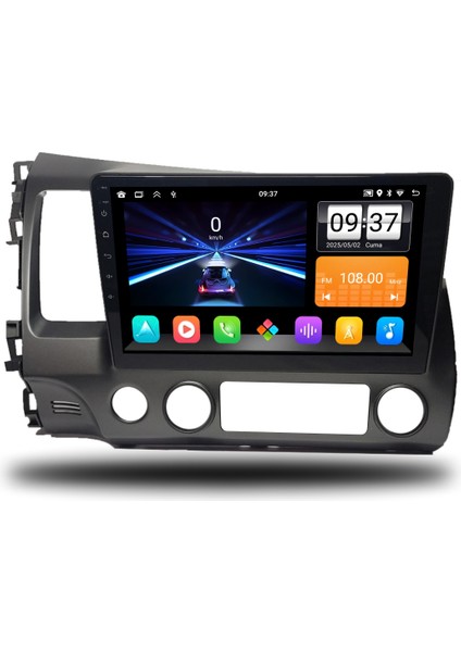 Honda Civic 2007-2011 Arası Fd6 Kasa 4-32 GB Multimedya Navigasyon