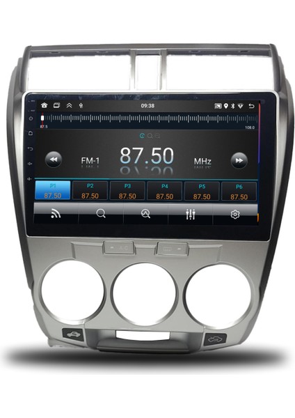 Honda City 2009-2012 Arası Manuel Klima 8-128 GB Multimedya Navigasyon fiyatları