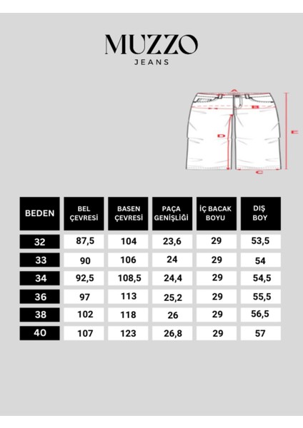 Kargo Cepli Siyah %100 Keten Şort