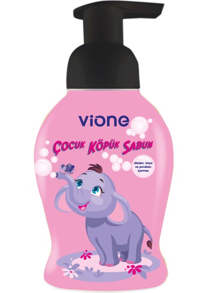 2'li Set Kız ve Erkek Çocuk Köpük Sabun 250 ml fiyatları