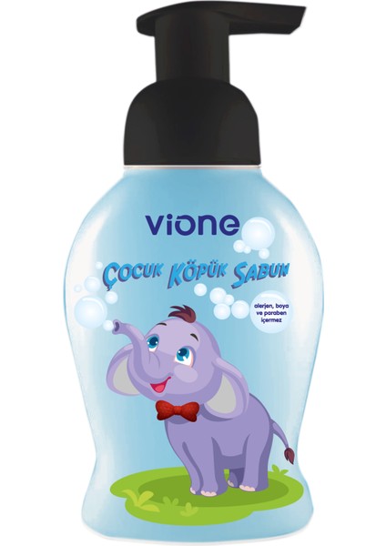 2'li Set Kız ve Erkek Çocuk Köpük Sabun 250 ml modelleri